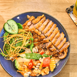 12. Curry Kind - Gebackenem Entenbrust